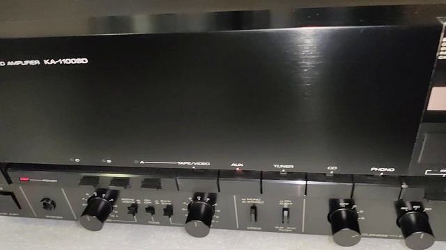 KENWOOD KA-1100SD & ONKYO M-90 - усилитель высшего класса + замечательная акустика!