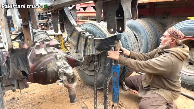 How truck suspension system are fit / Как подходит система подвески грузовика