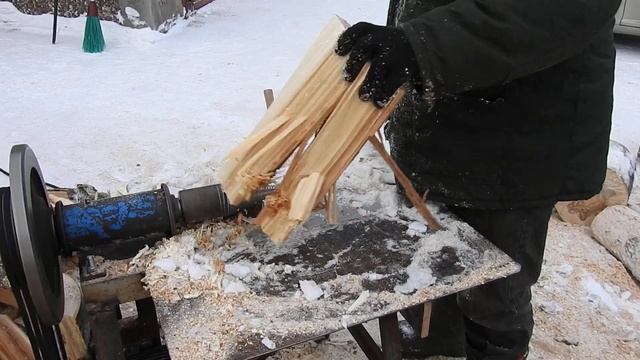 дровокол - морковка в работе. смотреть онлайн