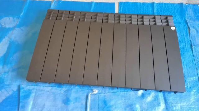 Распаковка — Радиатор биметаллический Royal Thermo Biliner 500 Noir Sable смотреть онлайн