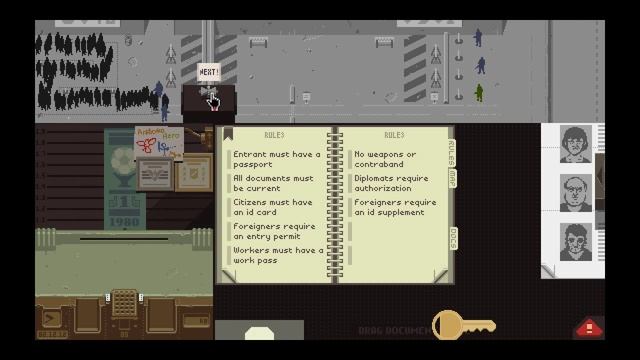 Papers, Please #7 - День Отпечатков Пальцев