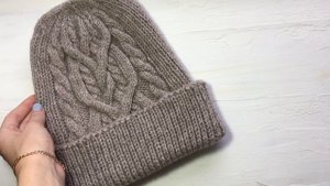 Обзор за 2 минуты | Alize LanaGold Classic | Готовая шапка