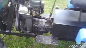 Самодельный мини-трактоp T-16...homemade mini traqtor T-16
