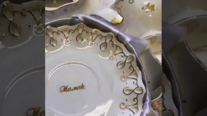 Лазерная гравировка на фарфоре