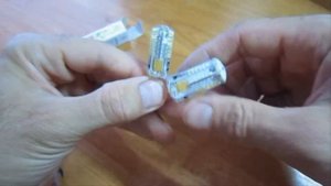 Посылка №49 -  Светодиодные лампы G4 и керамический цоколь G4