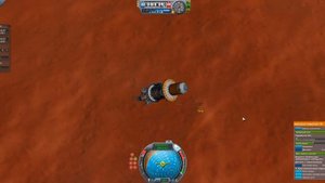 Передвижная база на Дюне в Kerbal Space Program