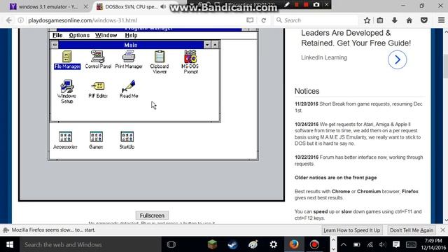 How to use windows 3.1 on any mac or Pc смотреть онлайн
