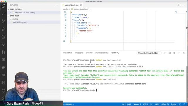 Getting started with the Cake .Net Global Tool смотреть онлайн