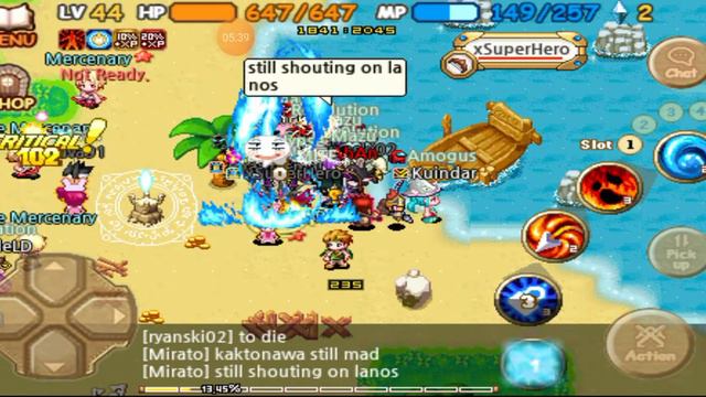 Spawning Anti's @ beach lanos spawn