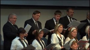 Над Голгофой тучи серые - пение 1-го хора