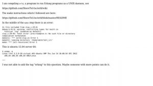 Compilation of erld on ubuntu 12.04