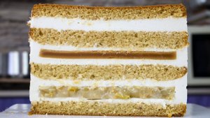 Торт "Карамельная груша"( English Subtitles ) - Я - ТОРТодел!