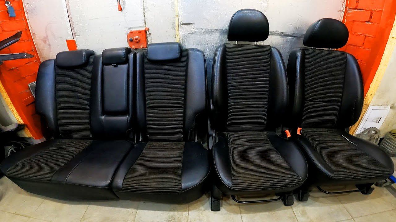 Как снять передние/задние сидения Kia Sportage 2004-2008год смотреть онлайн