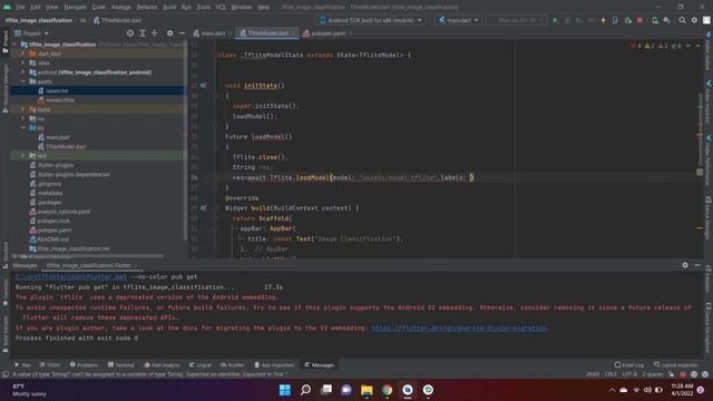 Flutter Machine Learning Model Deployment | TensorFlow Lite | AI/ML Flutter смотреть онлайн