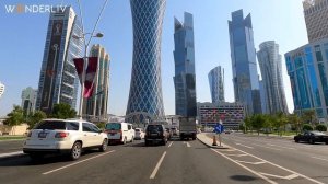 Doha 4k Qatar Lusail - A Driving Tour of Qatar's Vibrant Capital