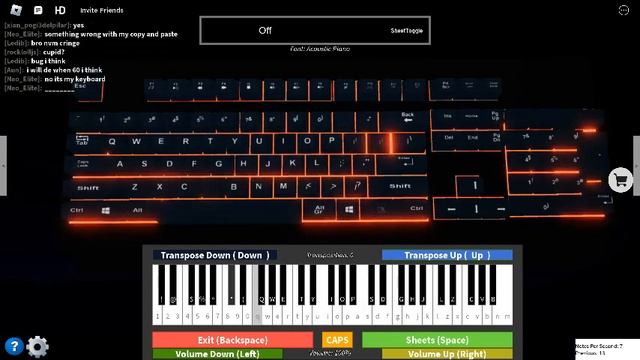 Roblox piano Rush e Sheets смотреть онлайн