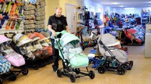 Санки-коляски Ника Детям 8-3 и 8-1, м-н "Самокат33"