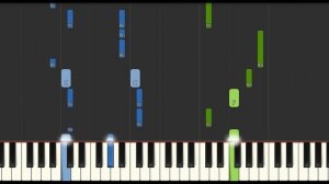 Anamanaguchi - Miku ft. Hatsune Miku (Slow Medium) Piano Tutorial 4K