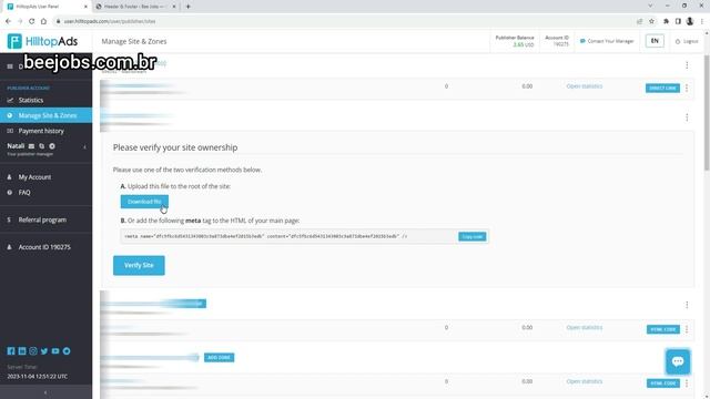 HilltopsAds: Alternativa para Monetizar Site ou Blog смотреть онлайн