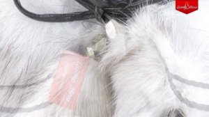 Женская сумка из меха белой лисы - ЦЕНТР МЕХА