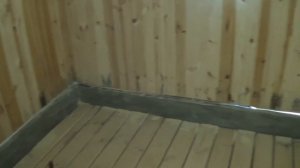 19.02.2017 Устранение недочетов с вагонкой бани