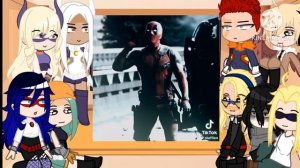 ProHeroes react to Deadpool