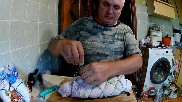 Солю Леща по сухому.