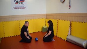 Дистанционные тренировки. Упражнения с мячом в парах