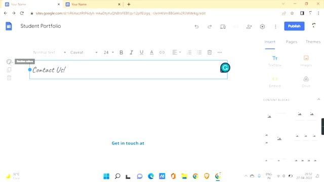 How to Design the Footer in Google Sites | Google Sites Tutorial смотреть онлайн