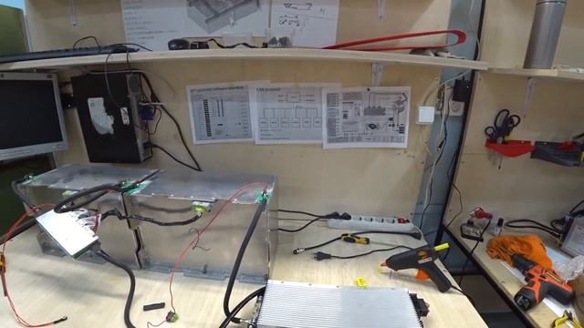 Стендовые испытания мотор-колеса. смотреть онлайн