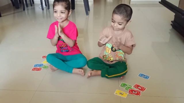 UNO card matching memory game | brain development activities for kids| Brain exercise for kids fun