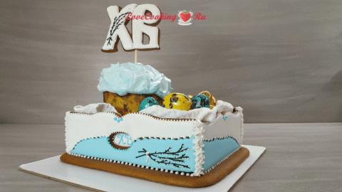 Пряничная коробка для сладостей | Пасхальный декор | LoveCookingRu