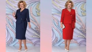 Шикарные нарядные платья белорусский трикотаж Ninele ? Большие размеры для дам за 50-60 лет