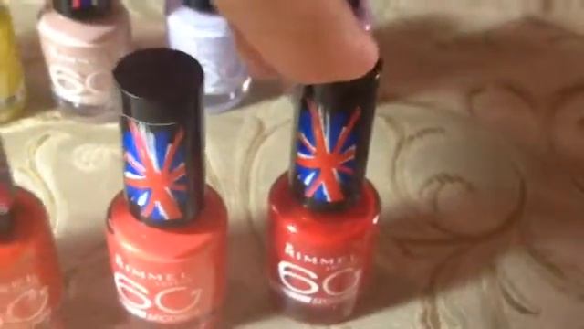 Esmaltes de uñas Rimmel London 60 seconds - Reseña смотреть онлайн