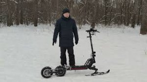 KUGOO G2 PRO. Электроснегокат (Snow version)