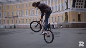 Как сделать 180 банни хоп на МТБ (How to 180 bunny hop MTB)