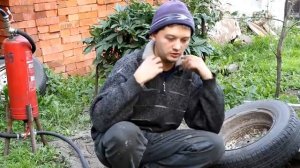 Работа пескоструем
