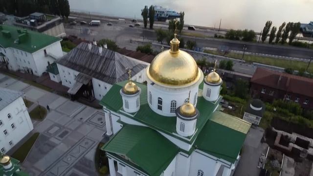 Устье Оки на закате смотреть онлайн