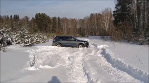 Покатушки по глубокому снегу. На пределе. 14 февраля 2021г. Toyota Fortuner BLACKBLACK