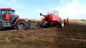 Запуск первого посевного комплекса фиат агро в оренбургской обл., поставщикТехторг56, комплекс 7,2