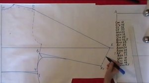 Выкройка лифа с рукавами покроя кимано.