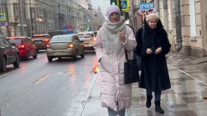 Как одеваться в треш-сезон? Как наплевать на треш-погоду? Санкт-Петербург зимой Что надето