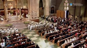 Santa Misa Monseñor Paolo Rudelli, Nuncio Apostólico de S.S. en Colombia. Visita Manizales.