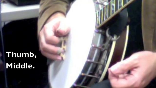 Cold Frosty Morning Banjo Lesson 1 with practice video A by Rob Bourassa