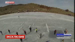 Иркутск. В Байкал с 1500 метров (29.03.2016 г.)