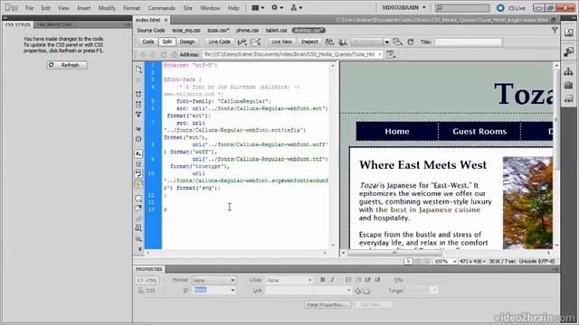 CSS Media Queries for Phones Tablets and Desktops 03-09 смотреть онлайн