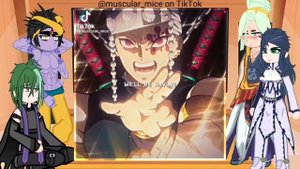 RoR(Record of Ragnarok) reacts to KnY(Demon Slayer) || part 3/?? || Hashira’s: 1/3