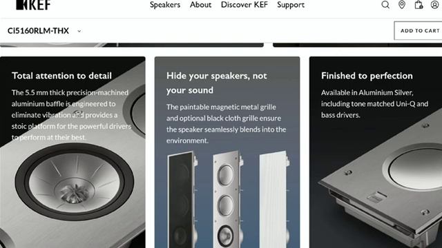 KEF Ci5160RLM-THX & Ci3160RLM-THX in-wall speakers Launches designed to deliver the best sound смотреть онлайн