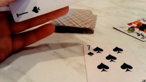 Карточная игра на одного игрока моё первое видео