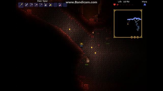 Let's play по Terraria№4 Багрянец !! смотреть онлайн